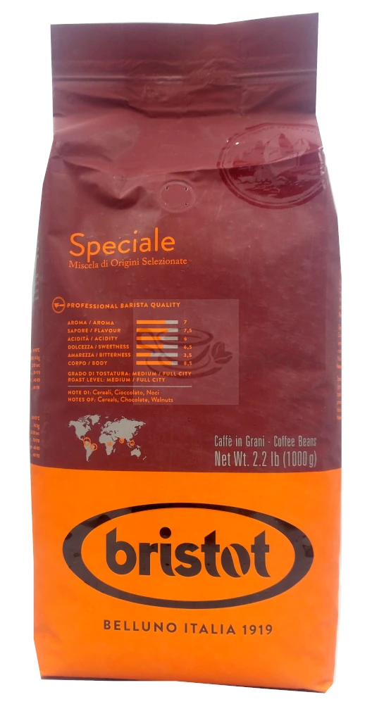 Bristot Speciale 1kg Coffee Beans 1 Bristot Speciale 1kg Coffee Beans