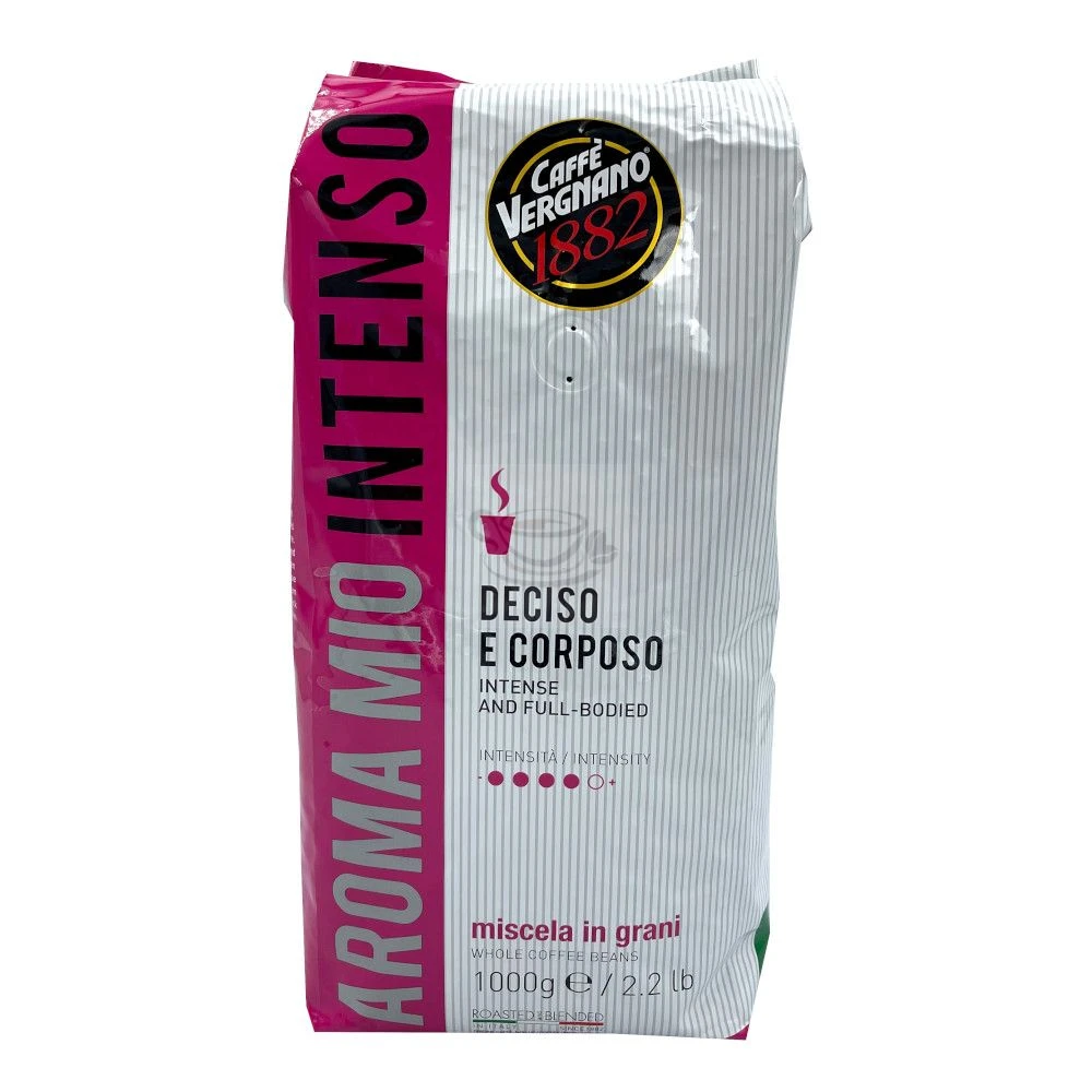 Caffè Vergnano Caffé Vergnano Aroma Mio Intenso 1kg Coffee Beans 2 Caffè Vergnano Caffé Vergnano Aroma Mio Intenso 1kg Coffee Beans - Image 2