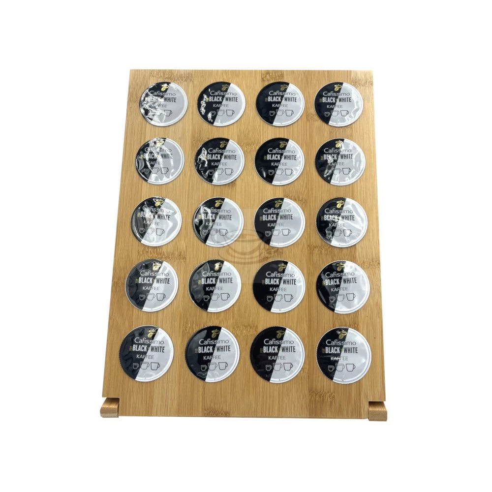 Bamboo Coffee Cup Holder For Cafissimo Capsules 2 Bamboo Coffee Cup Holder For Cafissimo Capsules - Image 2
