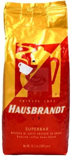 Hausbrandt Superbar -Coffee Drink Store hausbrandt superbar bohne bonen 1 kilo kopen kaufen koffie bonen kaffee bohne kl