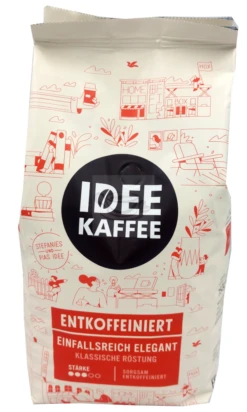 Idee Kaffee Entkoffeiniert Beans 750g