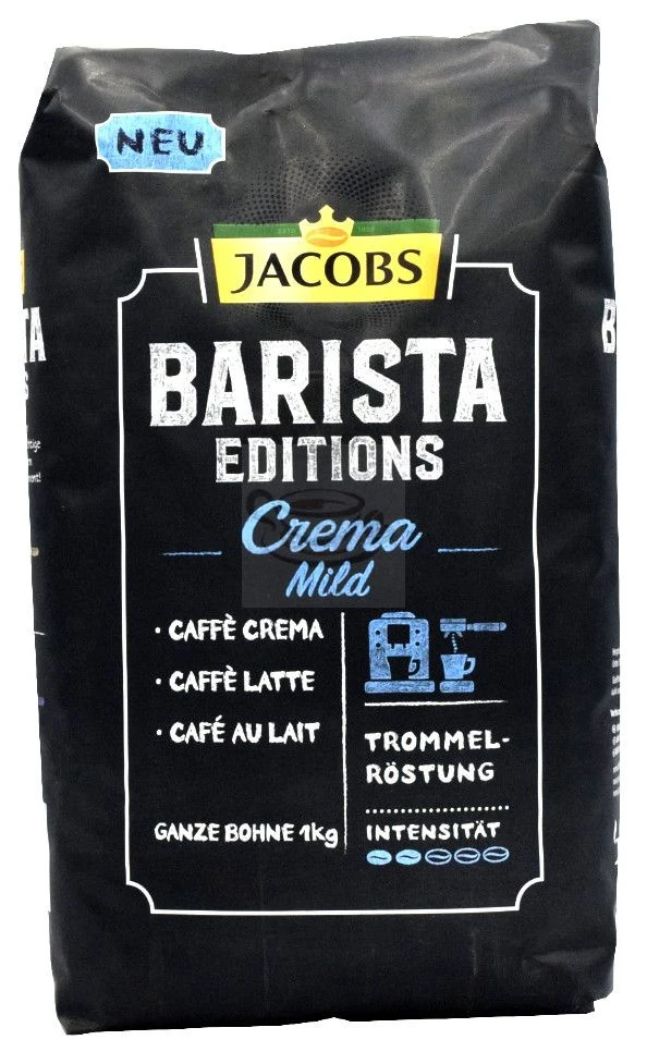 Jacobs Barista Editions Crema Mild 1 Kilo Coffee Beans 1 Jacobs Barista Editions Crema Mild 1 Kilo Coffee Beans