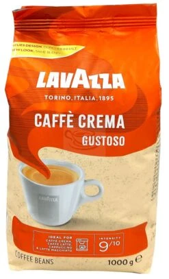 Lavazza Gustoso Caffè Crema -Coffee Drink Store lavazza caffe crema gustoso kopen 1 kilo bohne bonen kl