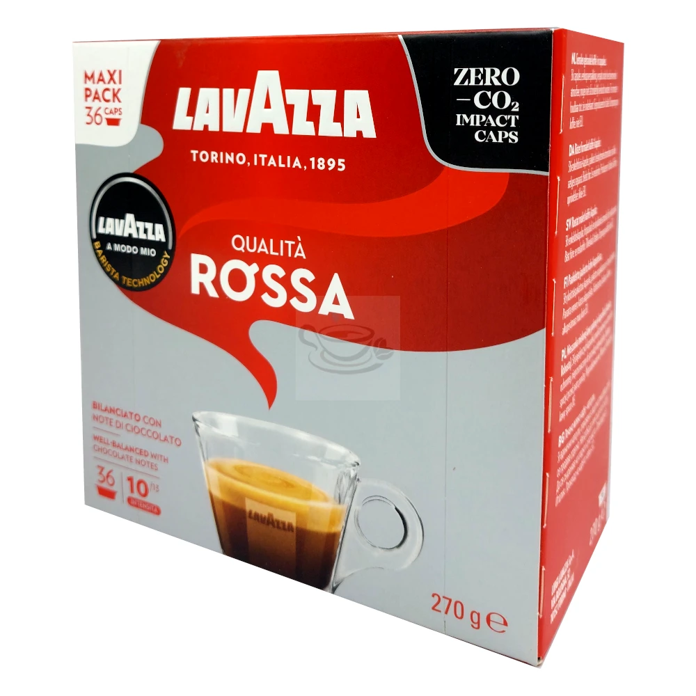 Lavazza Qualita Rossa For A Modo Mio 36 Capsules 2 Lavazza Qualita Rossa For A Modo Mio 36 Capsules - Image 2