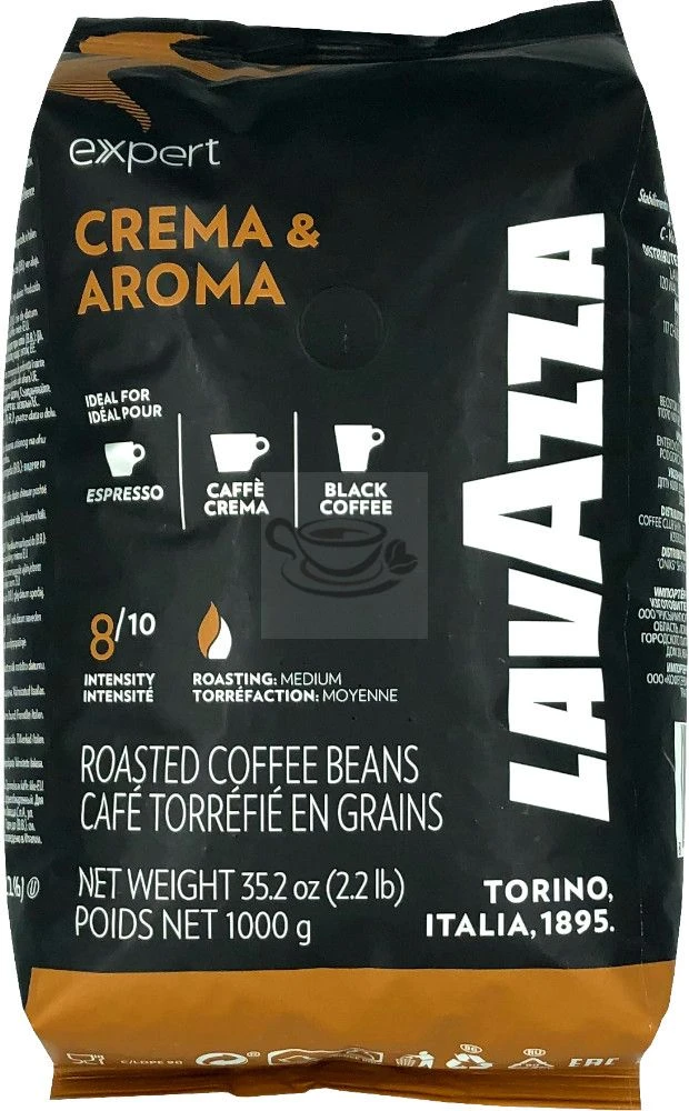 Lavazza - Vending - Crema & Aroma Expert - Coffee Beans - 1 Kilo 1 Lavazza - Vending - Crema & Aroma Expert - Coffee Beans - 1 Kilo