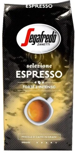 Segafredo Selezione Espresso (Oro) -Coffee Drink Store segafredo selezione oro espresso kopen kaufen koffie bonen kaffee bohne kl