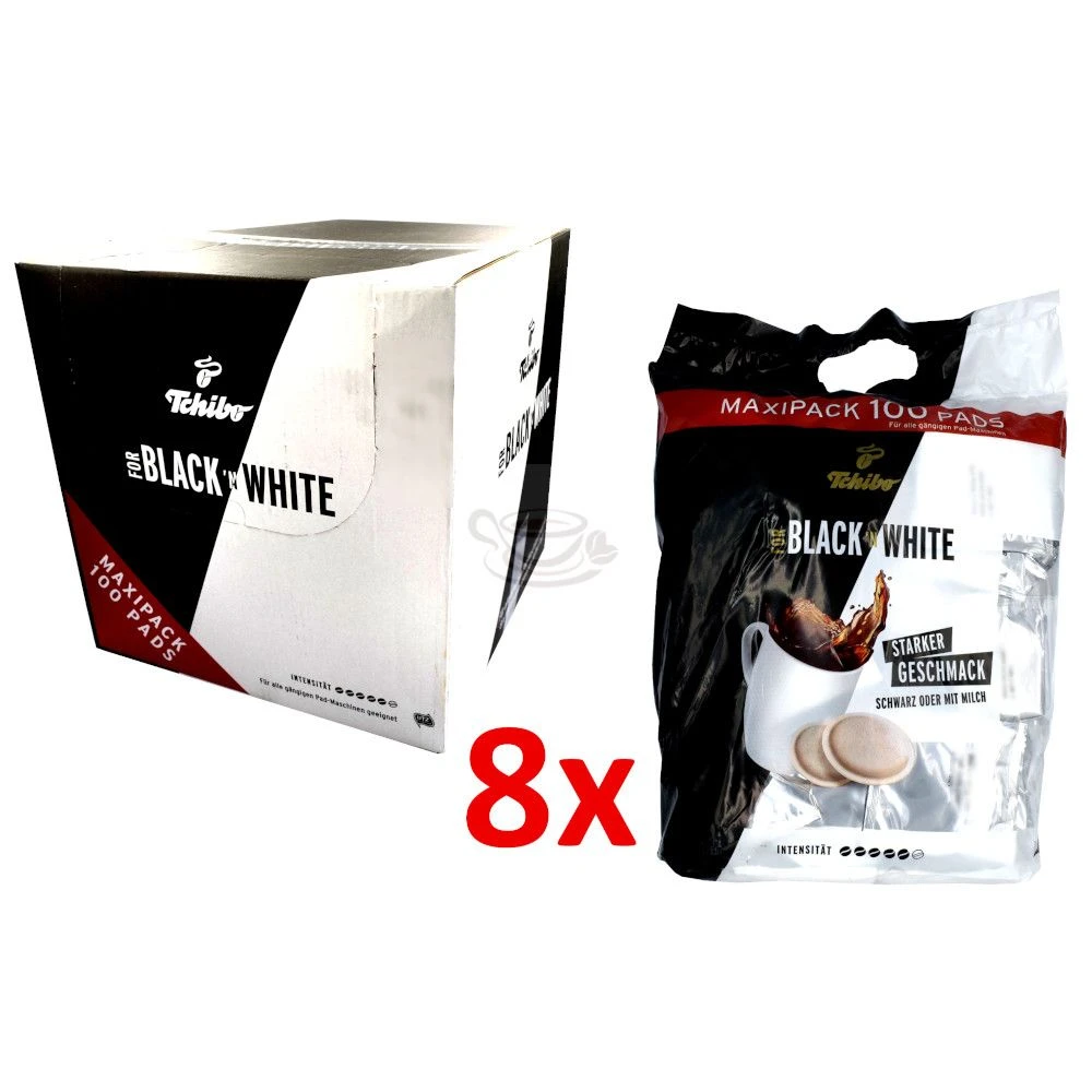 Tchibo Black 'N White 100 Pads 1 Tchibo Black 'N White 100 Pads