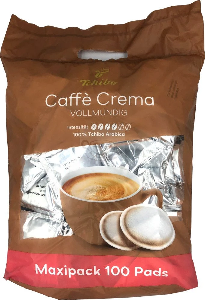 Tchibo Caffé Crema Vollmundig 100 Pads 1 Tchibo Caffé Crema Vollmundig 100 Pads
