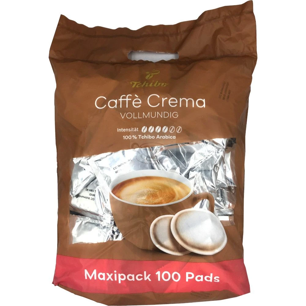 Tchibo Caffé Crema Vollmundig 100 Pads 2 Tchibo Caffé Crema Vollmundig 100 Pads - Image 2