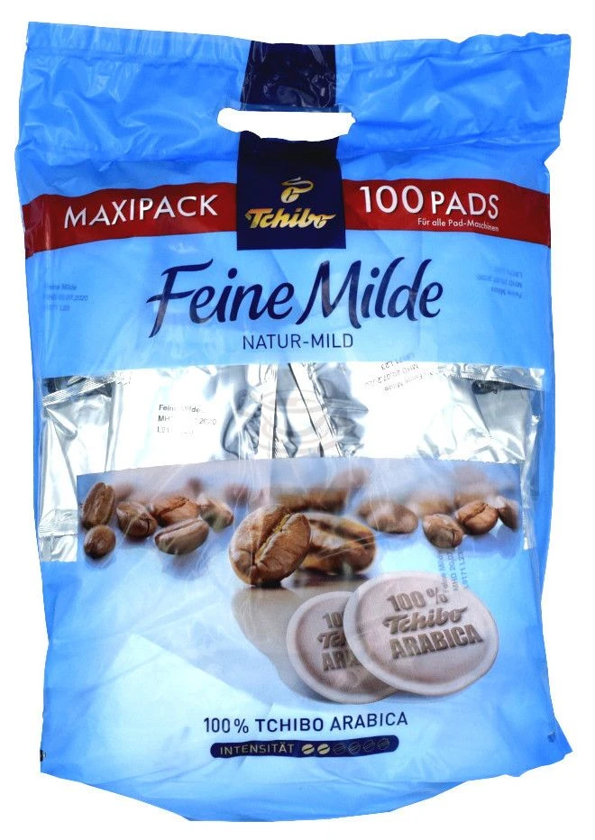 Tchibo Feine Mild 100 Pads Discount Bag 1 Tchibo Feine Mild 100 Pads Discount Bag