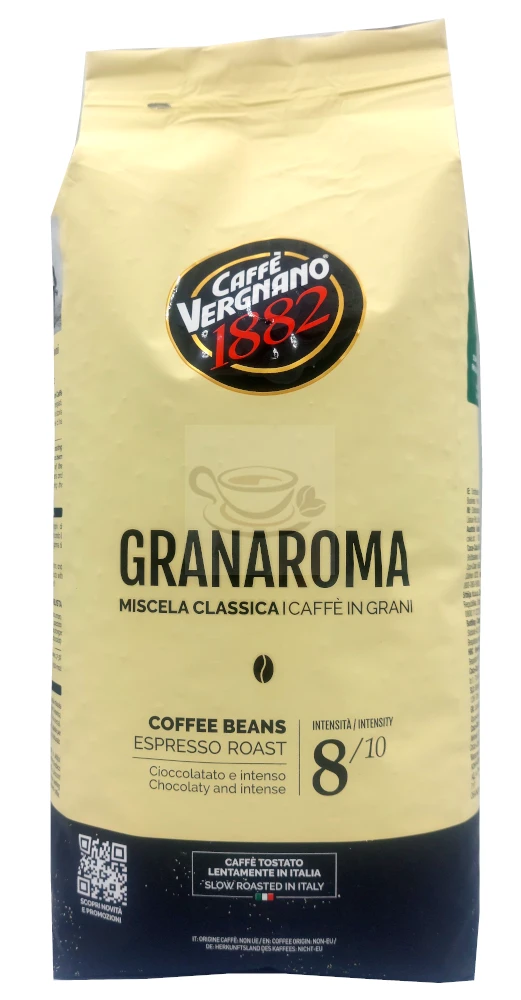 Caffè Vergnano Caffe Vergnano 1882 Gran Aroma 1 Caffè Vergnano Caffe Vergnano 1882 Gran Aroma
