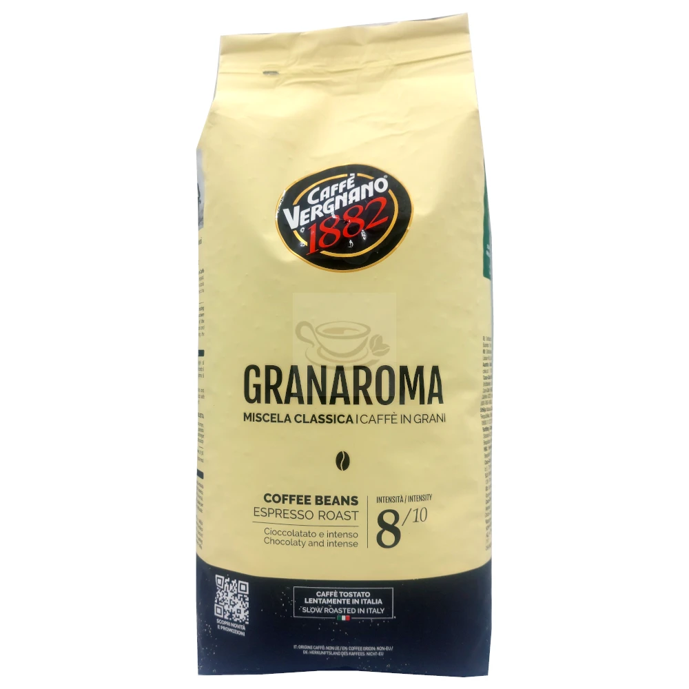 Caffè Vergnano Caffe Vergnano 1882 Gran Aroma 2 Caffè Vergnano Caffe Vergnano 1882 Gran Aroma - Image 2
