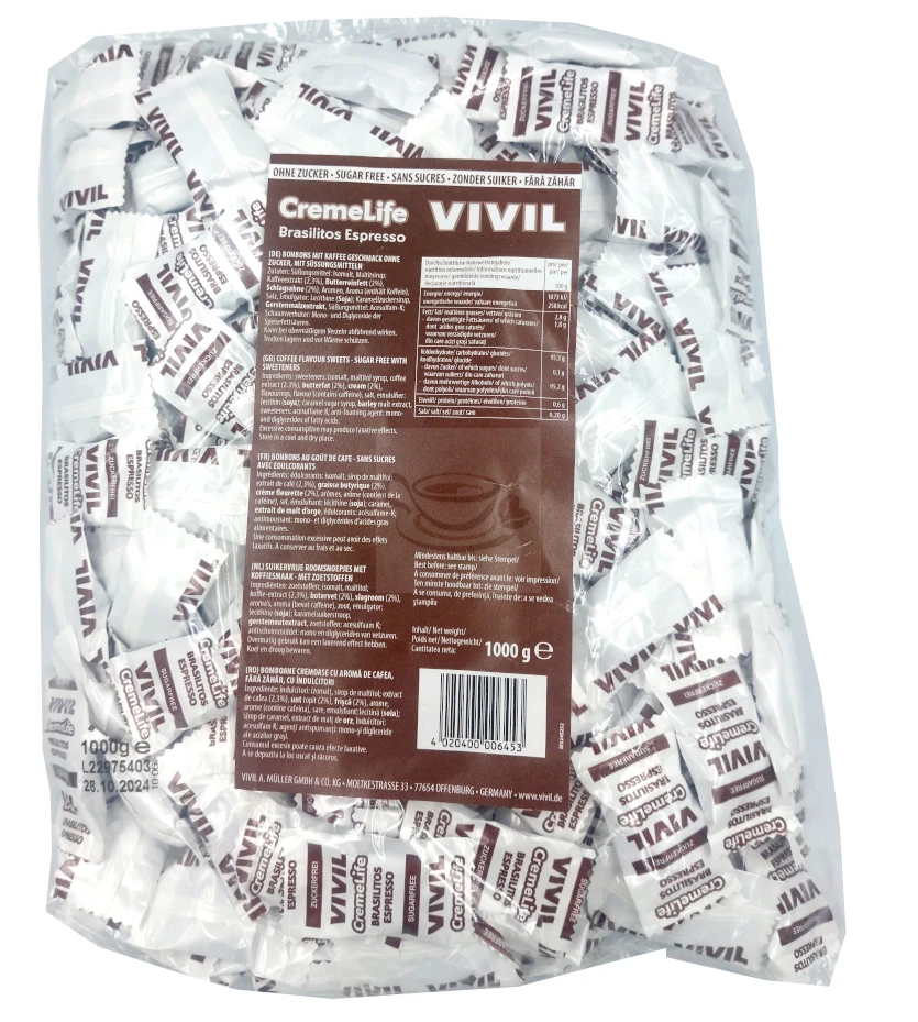 Vivil Cremelife Brasilitos Espresso Sugar Free 1 Vivil Cremelife Brasilitos Espresso Sugar Free