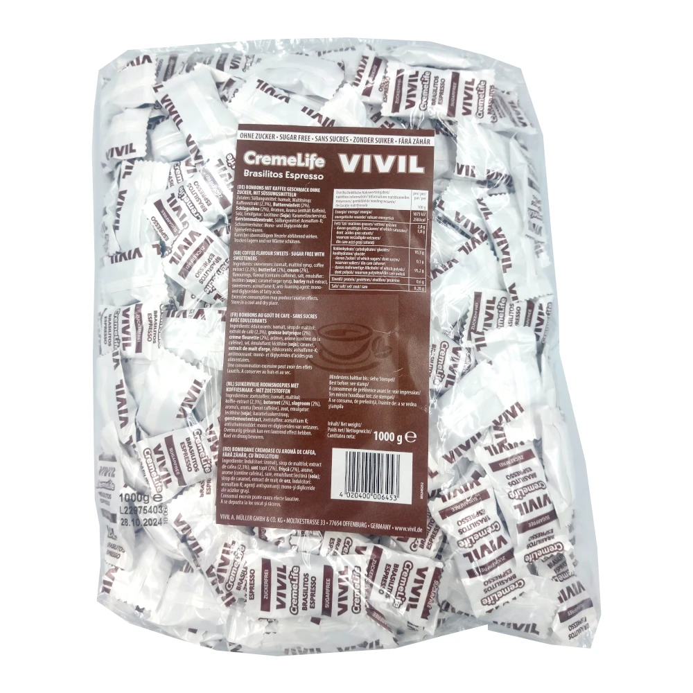 Vivil Cremelife Brasilitos Espresso Sugar Free 2 Vivil Cremelife Brasilitos Espresso Sugar Free - Image 2